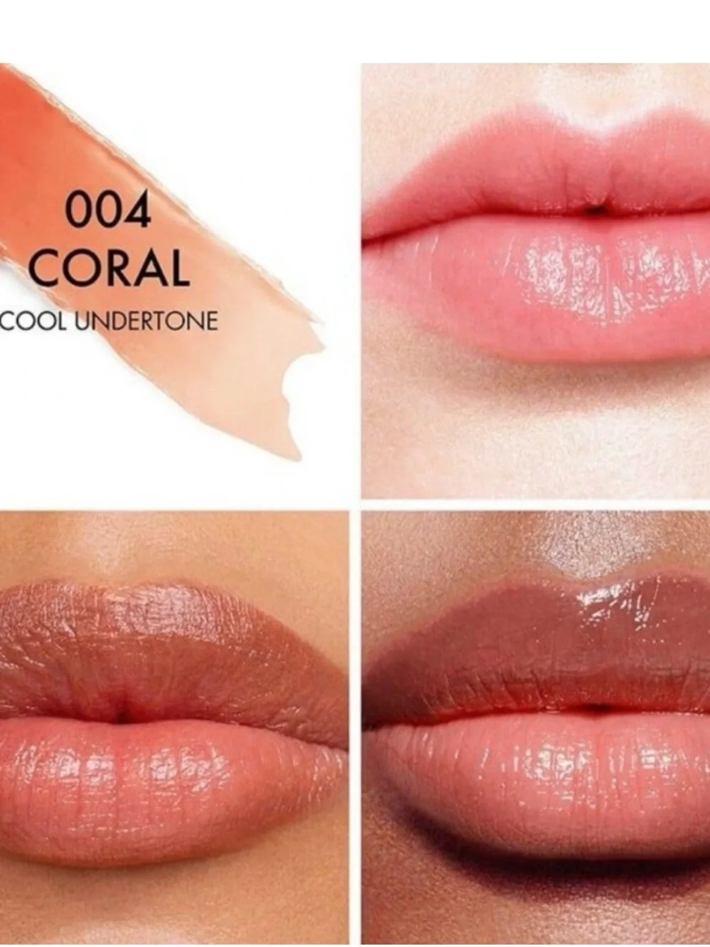 Dior Lip Glow Color #004 Coral
